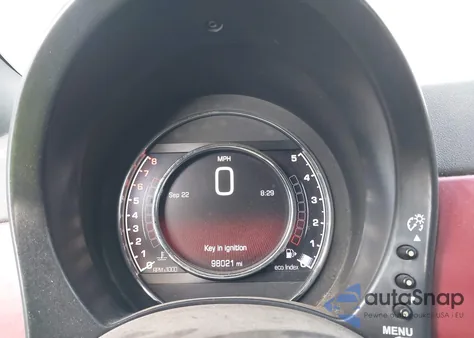 2015 Fiat 500 Sport from USA, damaged, VIN 3C3CFFBR6FT756751